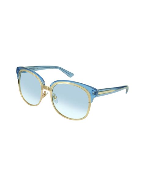 gucci light and blue|Women's Designer Gucci Blue Light Glasses .